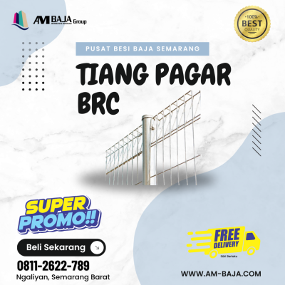 tiang pagar brc